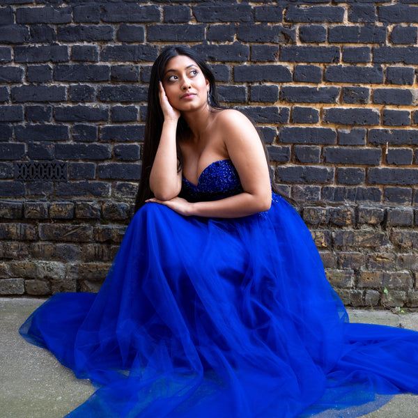 Amara Playdress - Blue Jewel