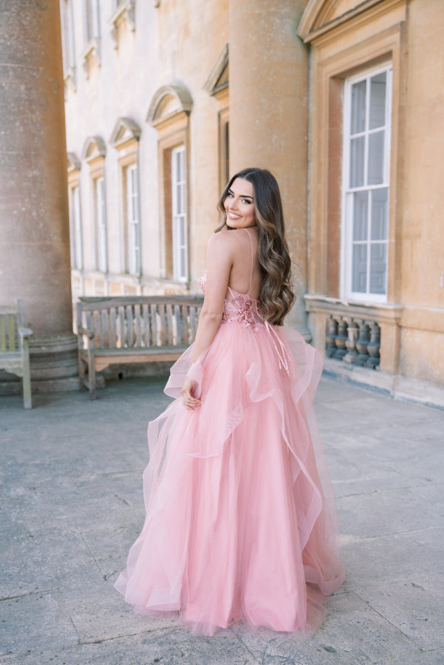 Floral Peony Pink Prom