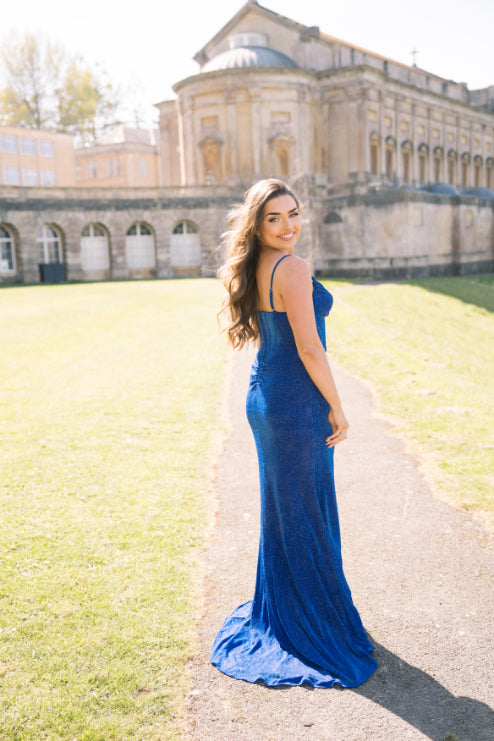 Sparkly Stretch Prom Dress
