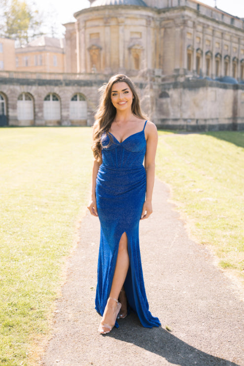 Sparkly Stretch Prom Dress