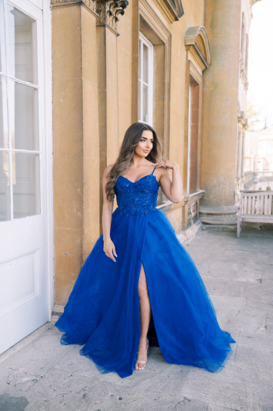 Vestito da ballo Celeste